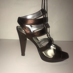 Brown spring heels